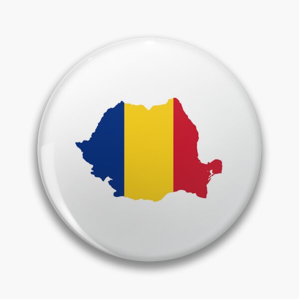 Item preview, Romania Flag Map designed and sold by MapsClouds.