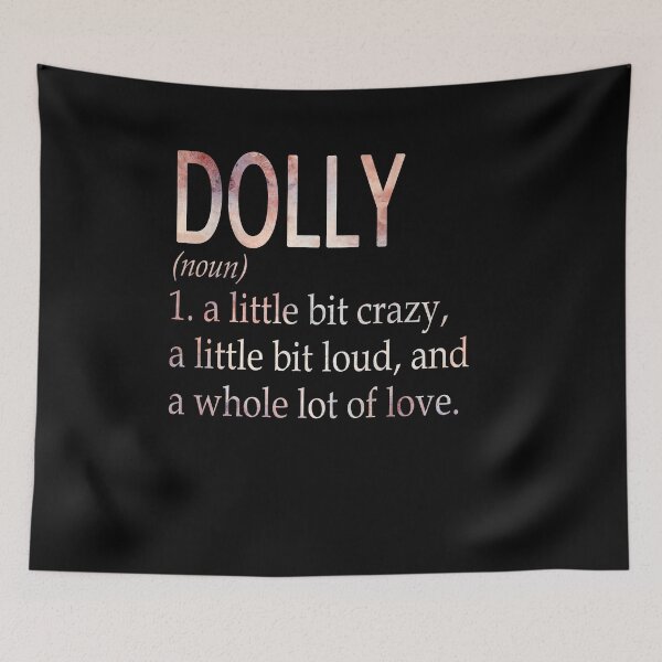 Item preview, Dolly Girl Name Definition designed and sold by BrookHBung.