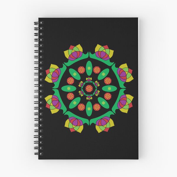 Artikelvorschau, Blumenstrauß-Mandala entworfen und verkauft von Rysto-Design.
