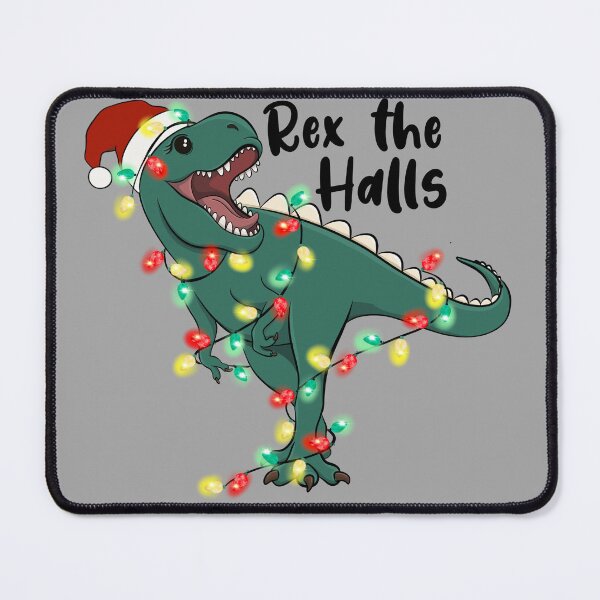 Item preview, Rex The Halls,T-Rex Christmas Jumper, T-Rex Sweater, Dinosaur Christmas Jumper, Dinosaur Christmas Sweater, Unisex Fashion, Men's Xmas designed and sold by OmegaJack.