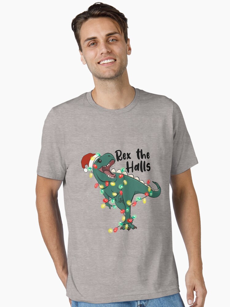 Rex The Halls,T-Rex Christmas Jumper, T-Rex Sweater, Dinosaur
