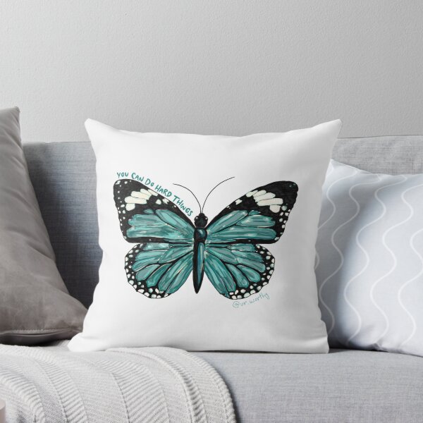 Item preview, You Can Do Hard Things Butterfly designed and sold by UrWorthyStore.