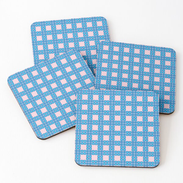 Item preview, Tile LightBlueRose - Living Hell designed and sold by Hell-Prints.