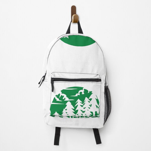 Aperçu de l'œuvre Sapins de Noël blancs et verts créée et vendue par BuddingRosecom.