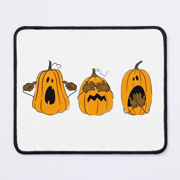 Item preview, No See No Hear Pumpkins Halloween designed and sold by trendingatees.