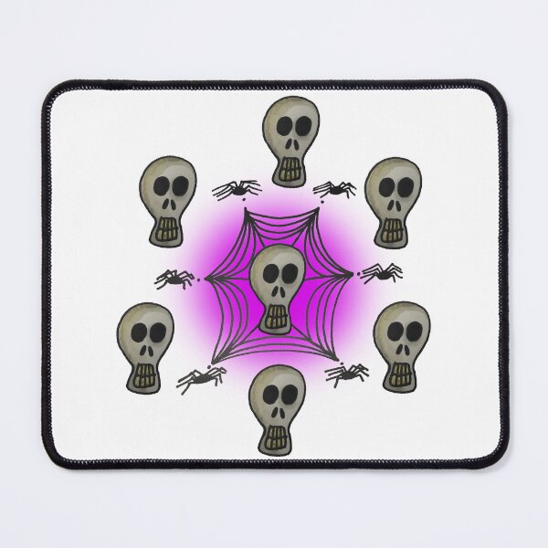 Item preview, skull with web_purple designed and sold by NeonEye-Designs.