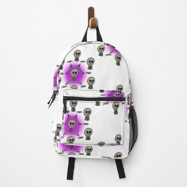 Item preview, skull with web_purple designed and sold by NeonEye-Designs.