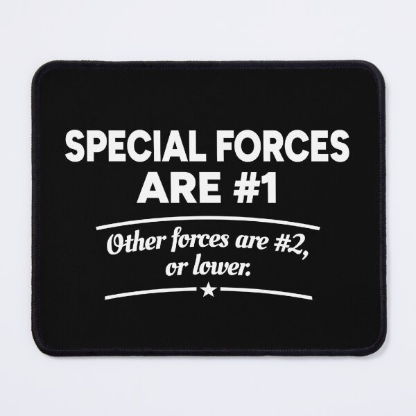 Item preview, Special Forces are number 1. Other forces are number 2, or lower. designed and sold by redacteddesign.
