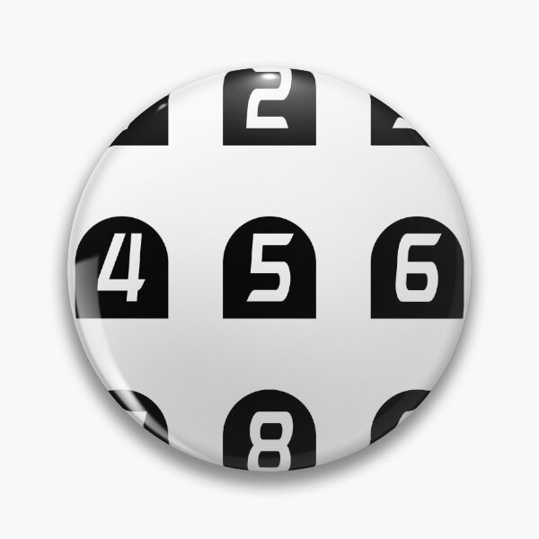 Item preview, 1 to 9 numbers  designed and sold by NumbersFort.