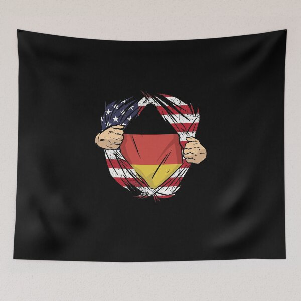Item preview, American Growm With Super German Blood Inside Me For Deutsch designed and sold by Nessshirts.