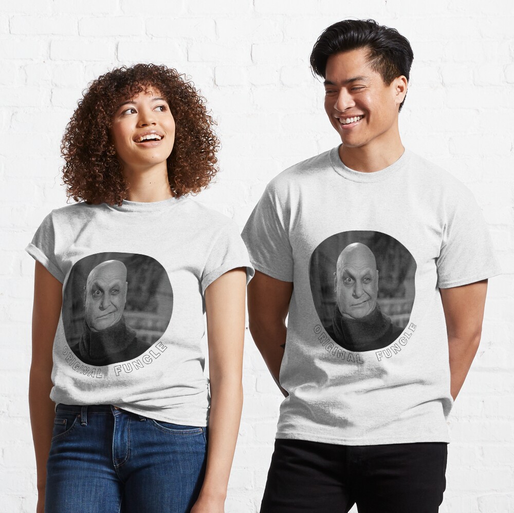 Discover Onkel Fester Original Funcle Addams Classic T-Shirt