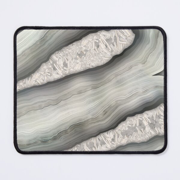 Item preview, Milky White Agate Geode Digital art designed and sold by k9printart.