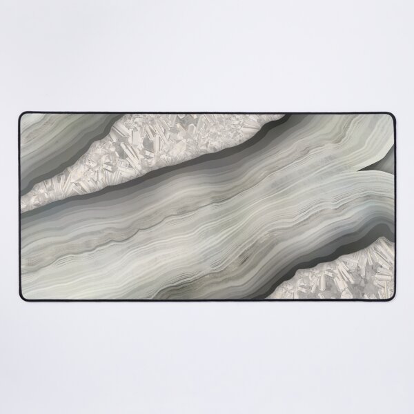 Item preview, Milky White Agate Geode Digital art designed and sold by k9printart.