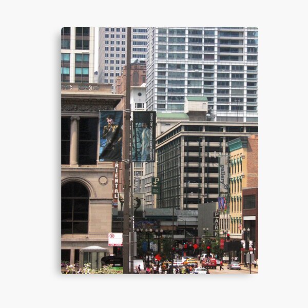 Summer Afternoon in the City Canvas Print