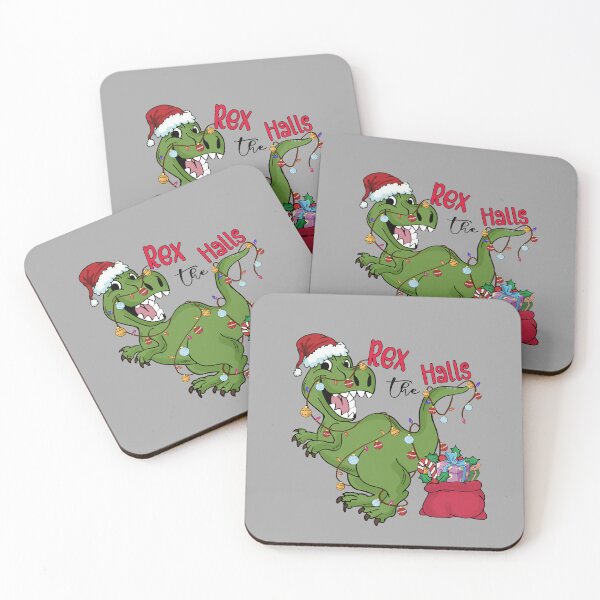 Item preview, Rex The Halls,T-Rex Christmas Jumper, T-Rex Sweater, Dinosaur Christmas Jumper, Dinosaur Christmas Sweater, Unisex Fashion, Men's Xmas designed and sold by OmegaJack.