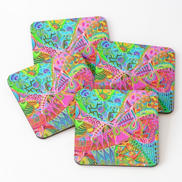 Item preview, 335. It is important to be yourself. colorful abstract pattern, psychedelic art, Psychedelic Trippy Hippy Colorful  designed and sold by Veera Zukova.