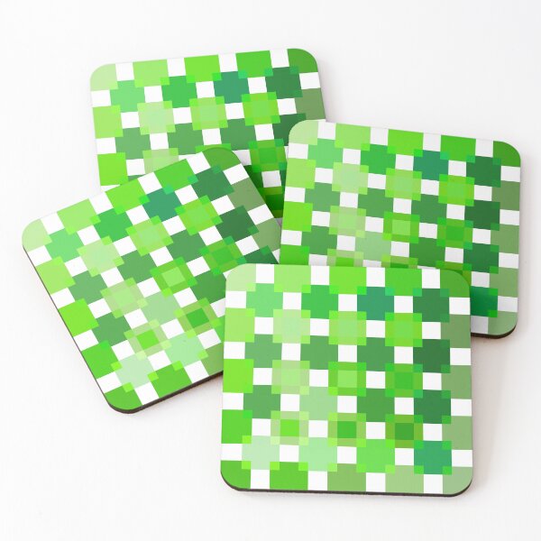 Item preview, 50 / 114 Squares of GREEN - Living Hell designed and sold by Hell-Prints.