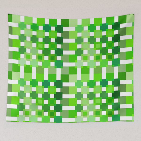 Item preview, 50 / 114 Squares of GREEN - Living Hell designed and sold by Hell-Prints.