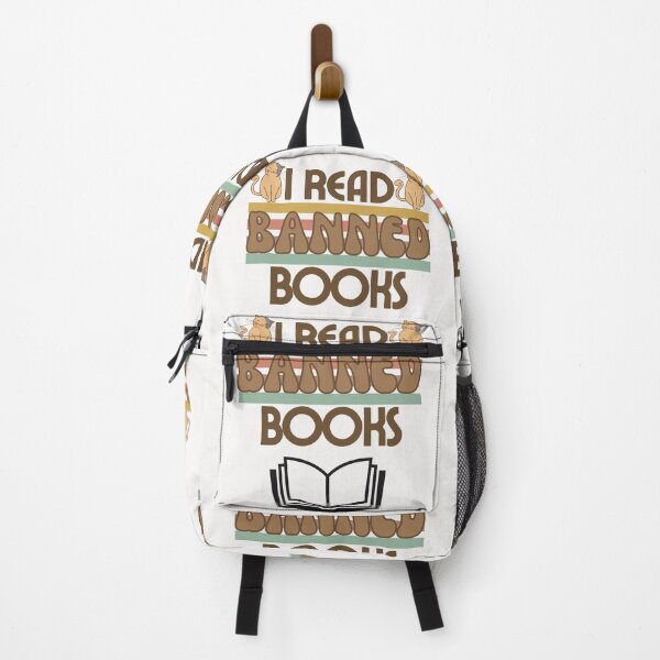 Item preview, Cat I read banned books funny bookworms reading books designed and sold by ColourTrials.