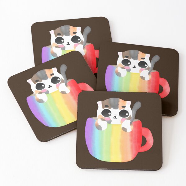 Item preview, Cute Little Cat in a Mug designed and sold by chahakisha.