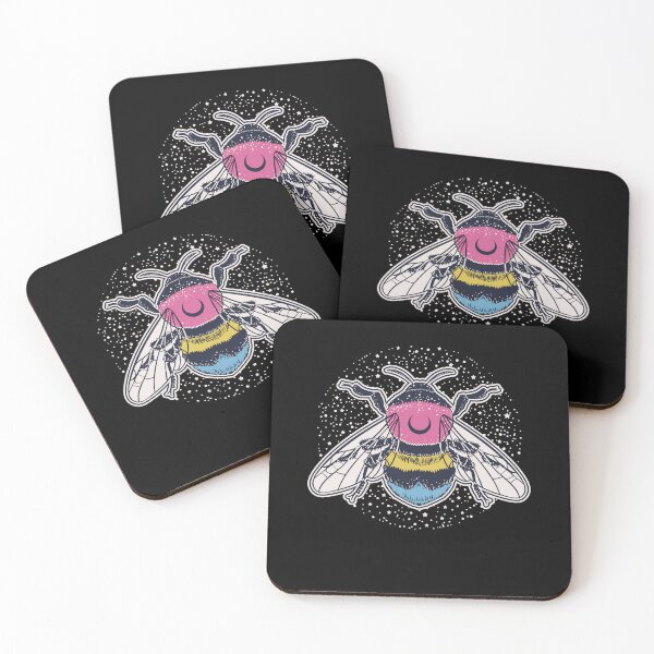 Item preview, Pansexual Bee Proud LGBT Pride Flag designed and sold by Clara Hollins.