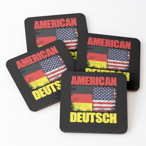 Item preview, Patriotic American Deutsch German USA Flag For A Patriot designed and sold by Nessshirts.