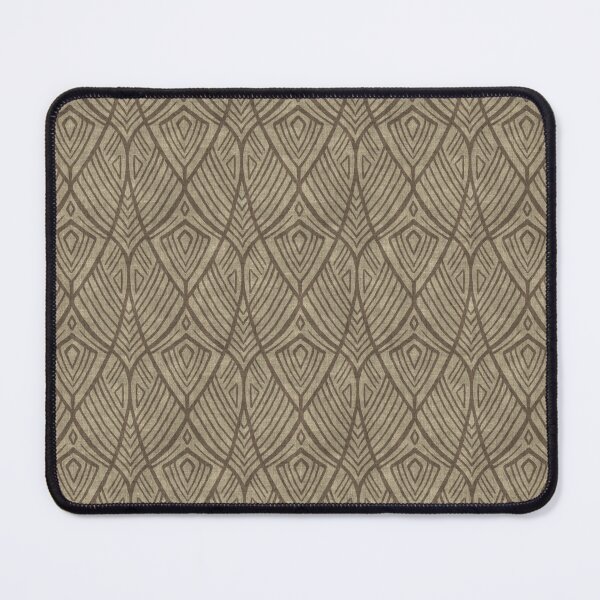 Item preview, Linework Abstract Art Deco Amphora in Taupe and Tan designed and sold by micklyn.