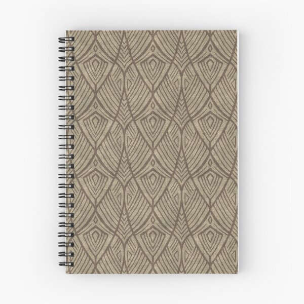 Item preview, Linework Abstract Art Deco Amphora in Taupe and Tan designed and sold by micklyn.