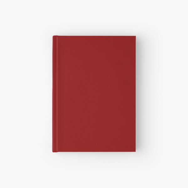 Dark Red Hardcover Journal