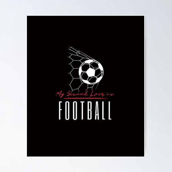 Item preview, My Second Love Is Football Essential T-Shirt designed and sold by redpalaceark.
