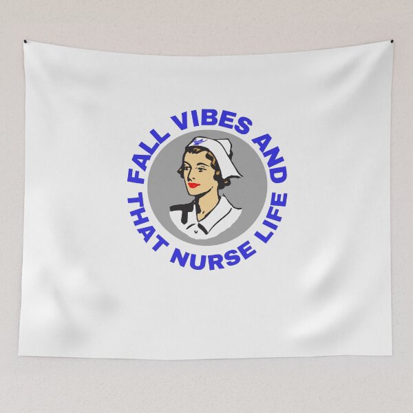Item preview, Fall Vibes And That Nurse Life Essential T-shirt designed and sold by OneDayCollected.