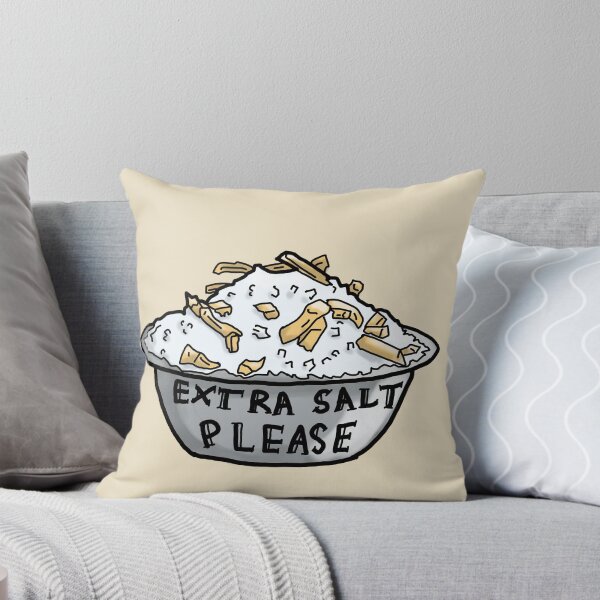 Item preview, Extra salt please! Extra salted fries/chips ignorant, colored tattoo art style designed and sold by Dopamine Dumpster.