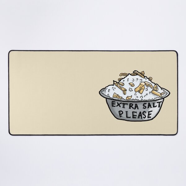Item preview, Extra salt please! Extra salted fries/chips ignorant, colored tattoo art style designed and sold by Dopamine Dumpster.