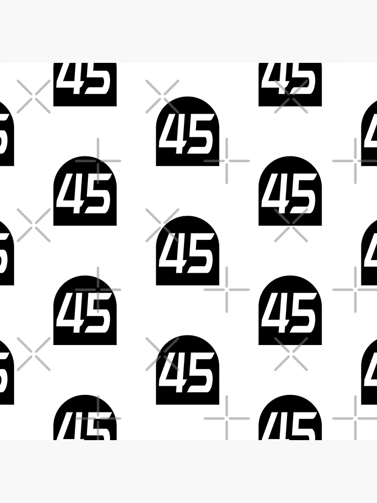 Thumbnail 4 of 4, Clock, Number 45 designed and sold by NumbersFort.