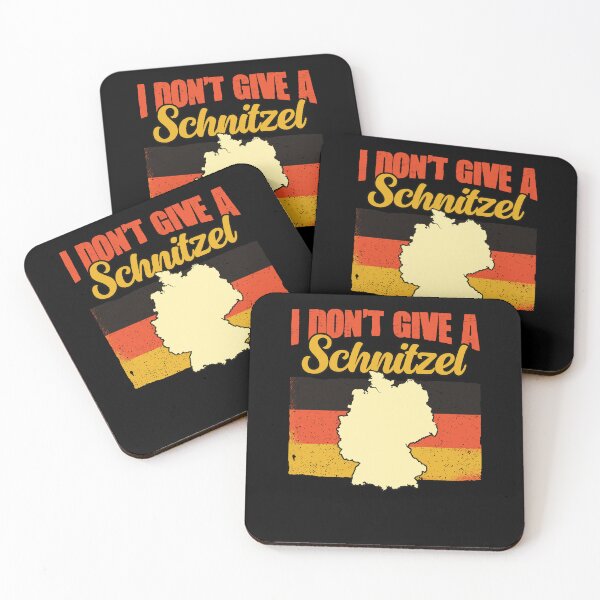 Item preview, I Don't Give A Schnitzel Funny Germany German Deutsch Humor designed and sold by Nessshirts.