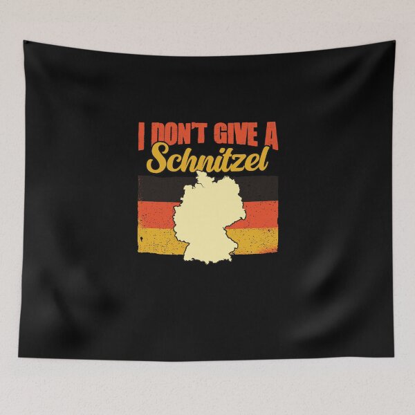 Item preview, I Don't Give A Schnitzel Funny Germany German Deutsch Humor designed and sold by Nessshirts.