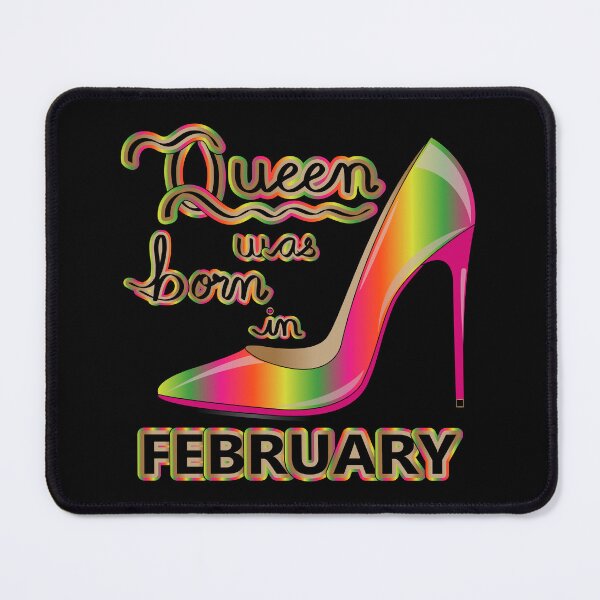 Item preview, Queen Was Born In February Gradient High Heel designed and sold by Isma Saleem.
