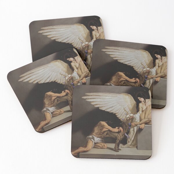 Item preview, The Angel With Fallen Exhibition designed and sold by OnatahAlgonquin.