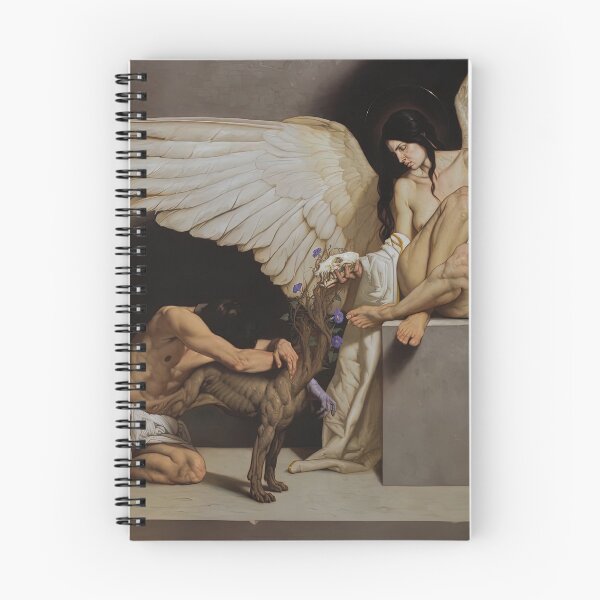 Item preview, The Angel With Fallen Exhibition designed and sold by OnatahAlgonquin.