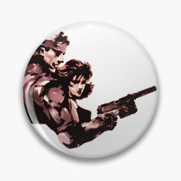 Item preview, Snake & Meryl (Clear Background) designed and sold by Satoshi Oshii.