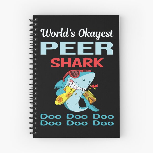Item preview, Funny Shark PEER designed and sold by StoreHornedFace.