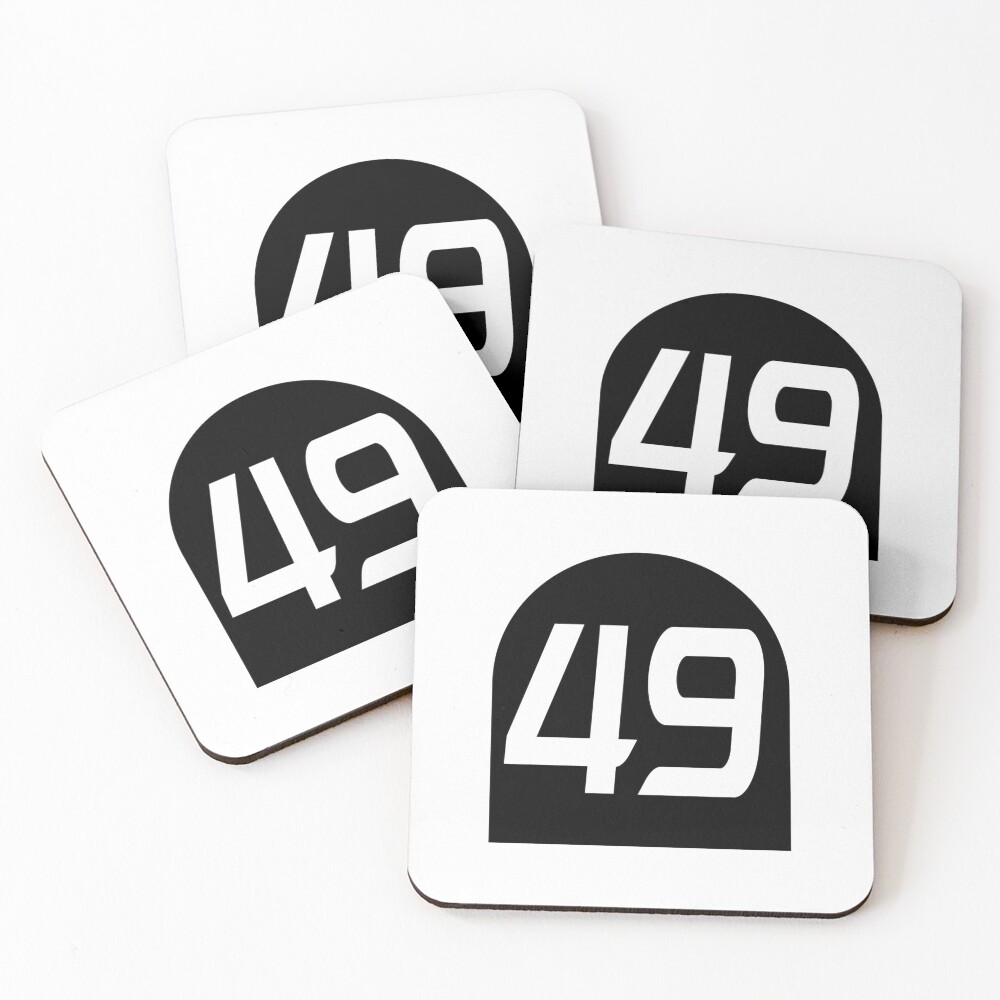 Item preview, Coasters (Set of 4) designed and sold by NumbersFort.