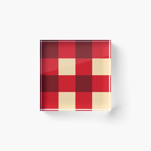 Item preview, Christmas buffalo plaid pattern designed and sold by Mirarima.