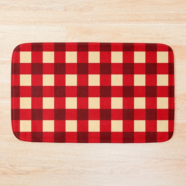 Item preview, Christmas buffalo plaid pattern designed and sold by Mirarima.