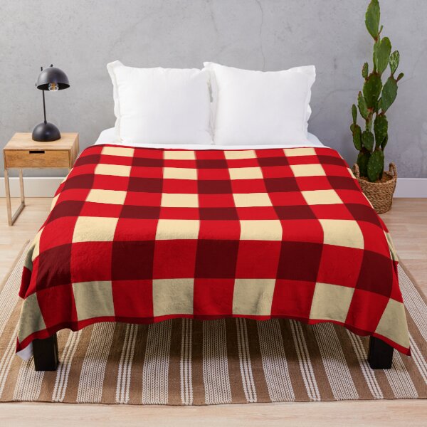 Item preview, Christmas buffalo plaid pattern designed and sold by Mirarima.
