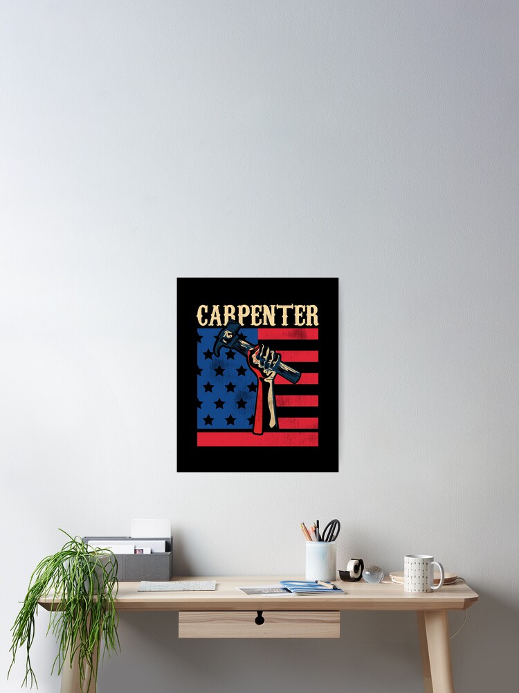 Thumbnail 2 of 3, Poster, Carpenter designed and sold by stuch75.