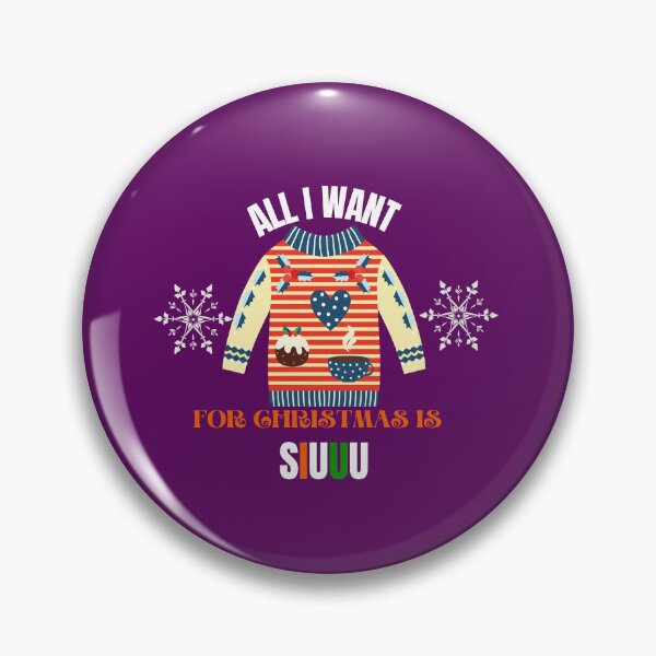 Item preview, All I Want for Christmas Is Siuuu designed and sold by Naomy-Designs.
