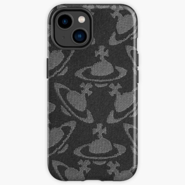 Vivienne westwood ,grey, charcoal black, iPhone Tough Case