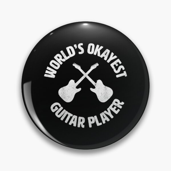Item preview, Worlds Okayest Guitar Player  Guitarist Classic T-Shirt designed and sold by paulaNash52.