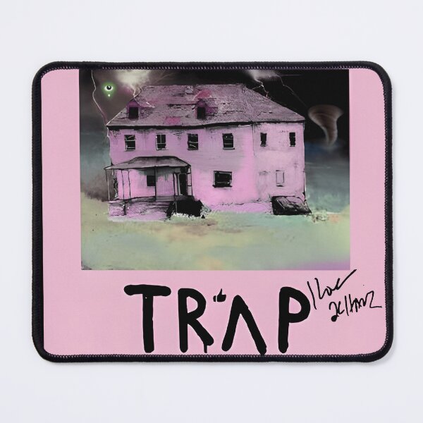 Item preview, Pretty Girls Like Trap Music album pink House designed and sold by VanesStewart.